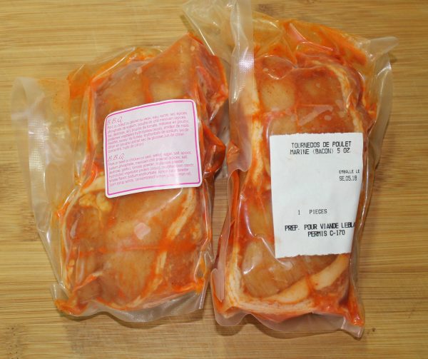 Tournedos de poulet mariné BBQ 7.99$-ch 2551
